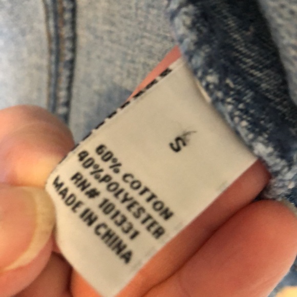 Denim/Jean Jacket Sz Small - Picture 4 of 7